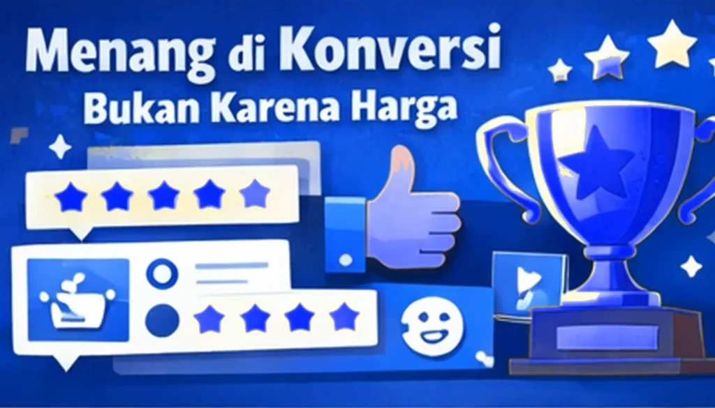 6 sinyal kompetitor menang konversi meski harga mirip